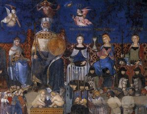 768px-Ambrogio_Lorenzetti_-_Allegory_of_the_Good_Government_(detail)_-_WGA13487