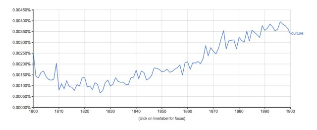 Culture nineteenth century